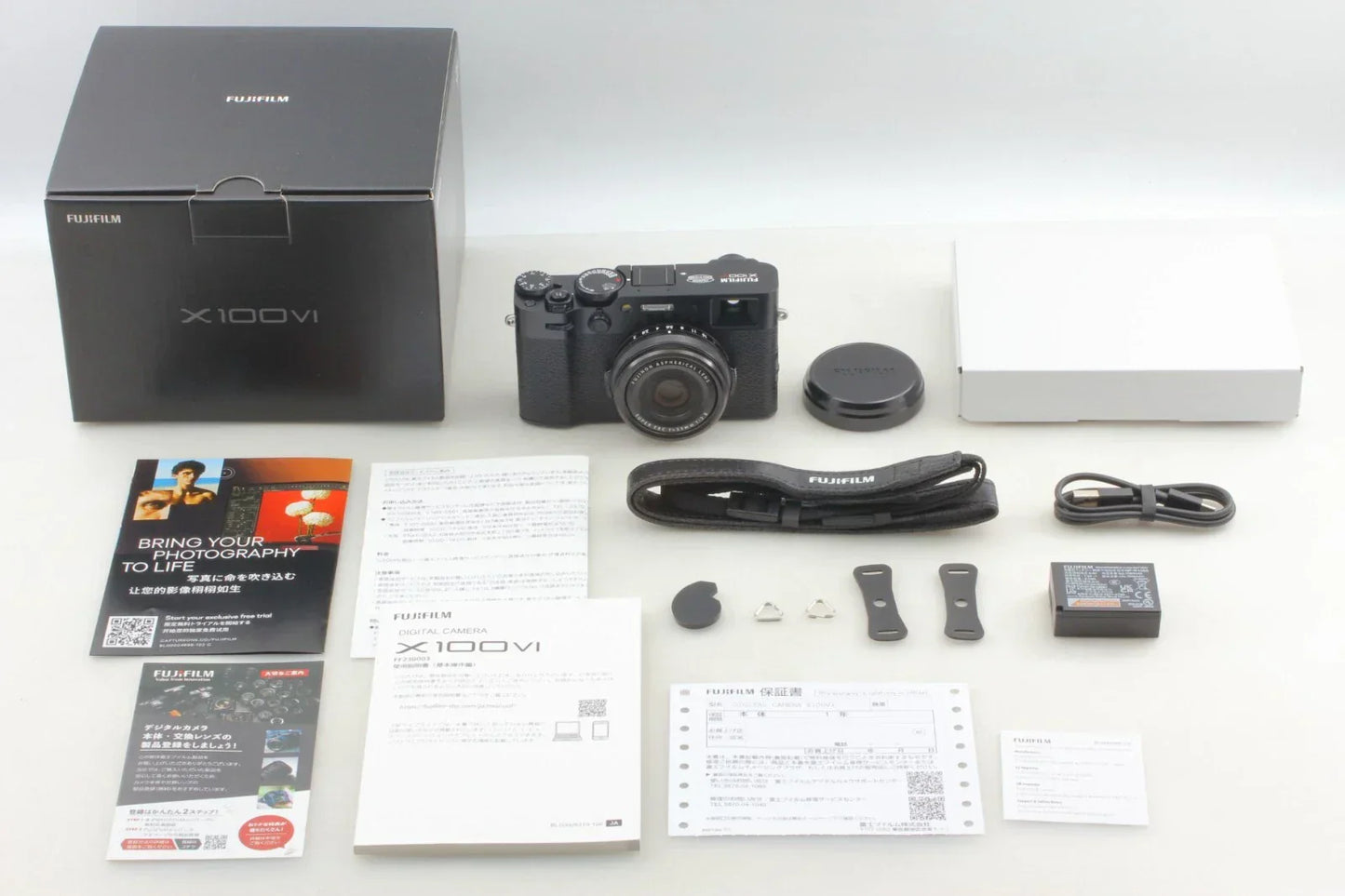 Fujifilm X100VI – Black Digital Camera Gently Used (Only 129 Shutter Count)